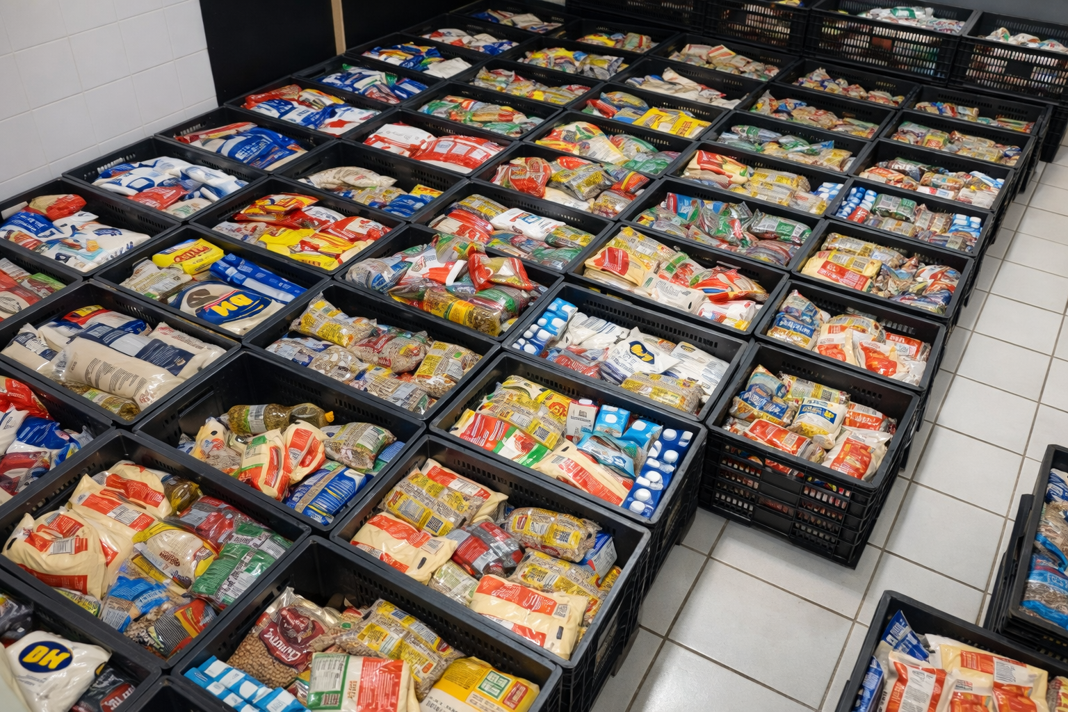 Festival de Comida Gigante arrecada mais de 1,3 tonelada de alimentos em Ipatinga