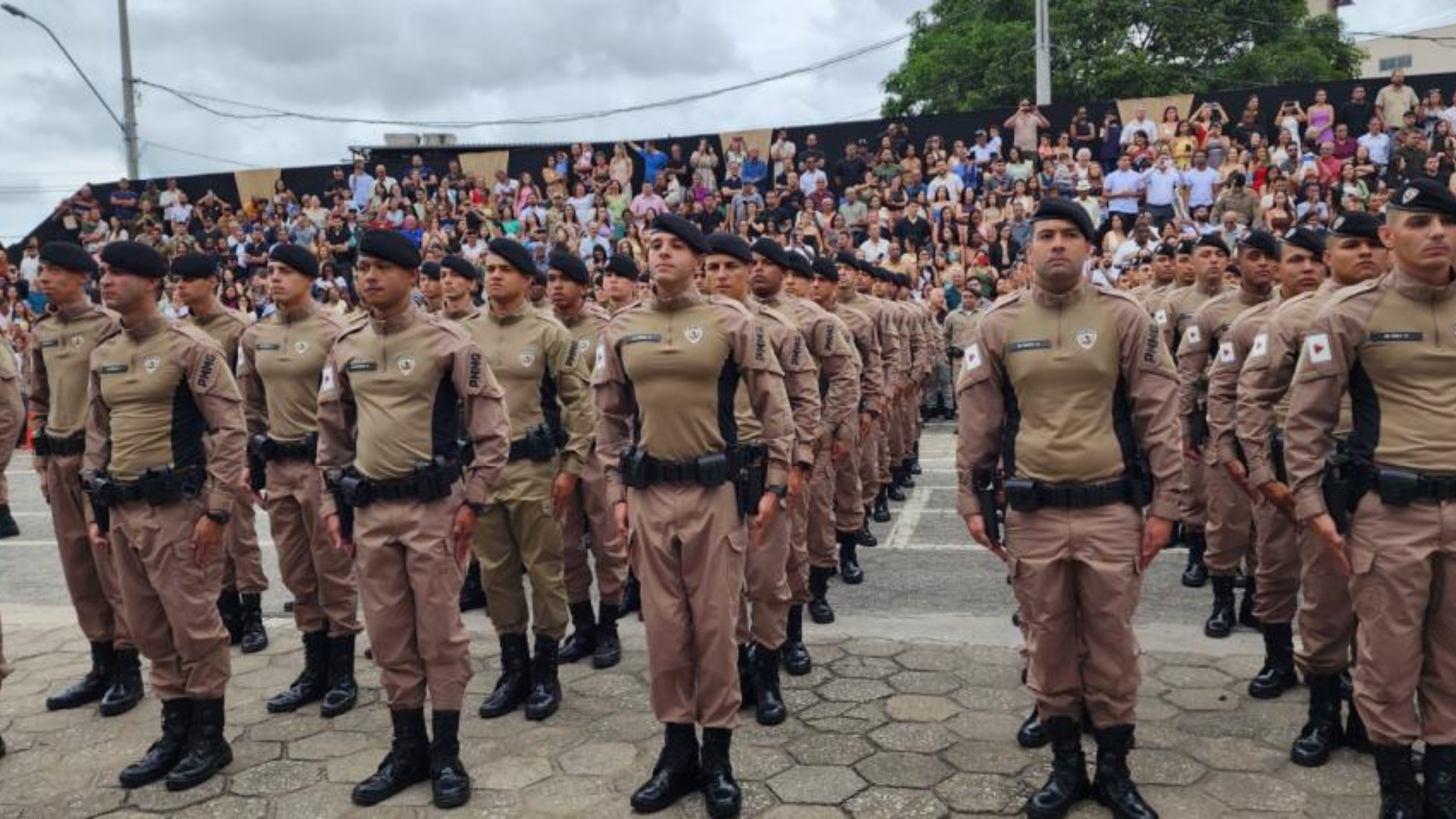 Nova turma de soldados da PM é formada em Ipatinga e reforçará segurança na região