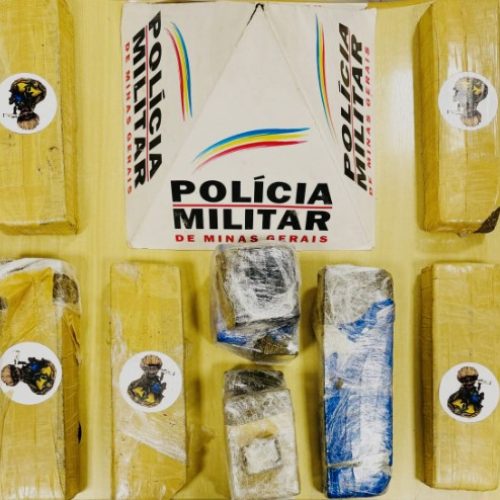 Homem é preso com oito barras de maconha em Ipatinga