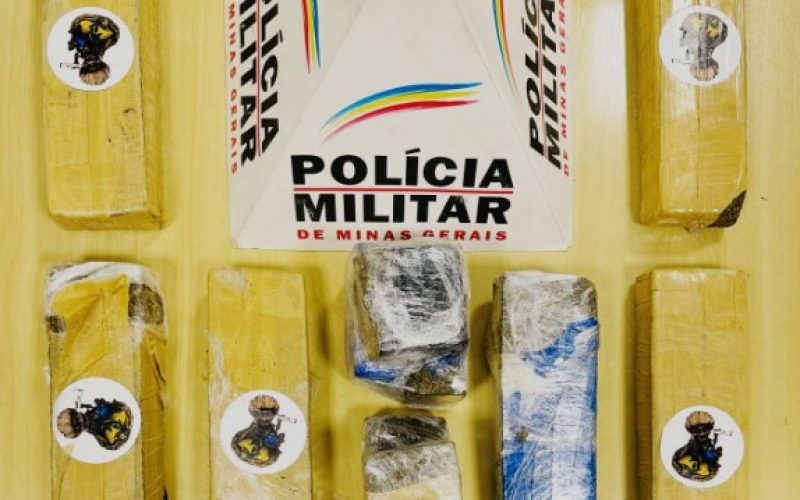 Homem é preso com oito barras de maconha em Ipatinga