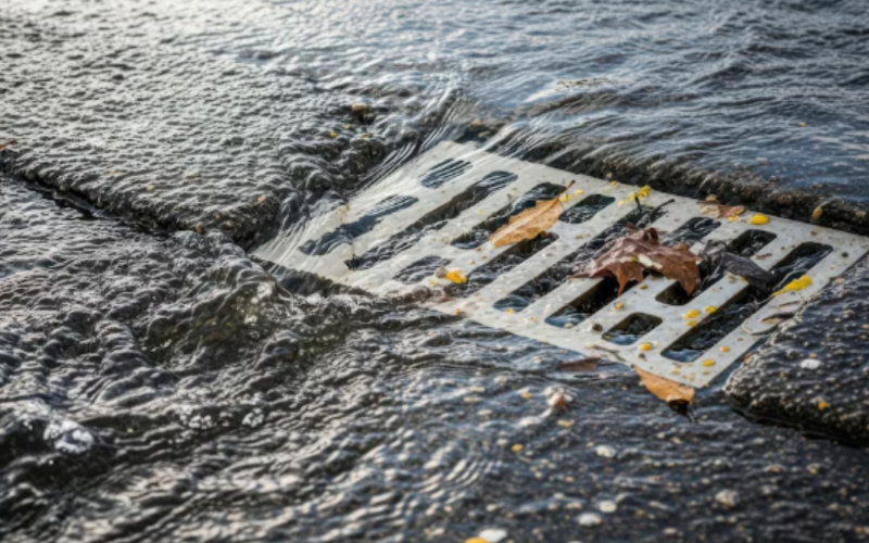 Em menos de uma semana, moradores voltam a reclamar de vazamento de esgoto na Av. José Cândido de Meire