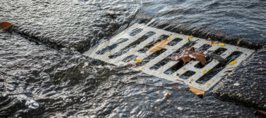 Em menos de uma semana, moradores voltam a reclamar de vazamento de esgoto na Av. José Cândido de Meire
