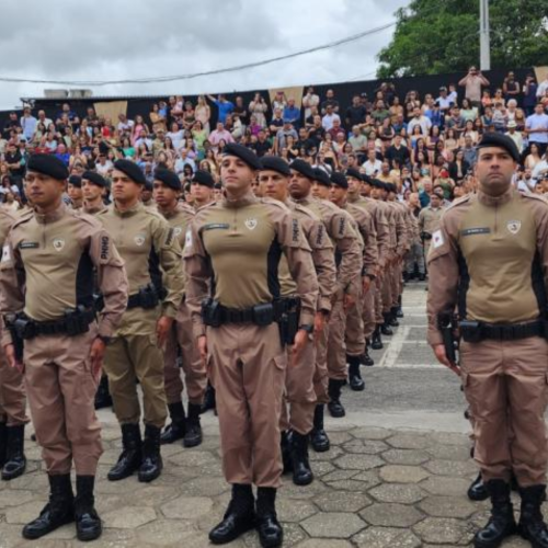 Nova turma de soldados da PM é formada em Ipatinga e reforçará segurança na região