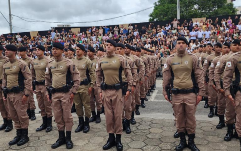 Nova turma de soldados da PM é formada em Ipatinga e reforçará segurança na região